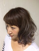 ルアナ ヘアーメイク(LUANA Hair Make) ハイライトグレージュボブ