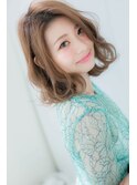 *LOREN*透明感×柔らかい質感の大人ゆるウェーブボブディ