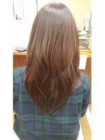 ヘアーフュージョンイザワ&nbsp;ピンクブラウン