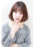 [お手入れ苦手な方に♪]　お手軽ツヤ感ボブ
