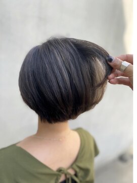 アイス(ice) 寒色系カラー/シアーグレージュ/ボーイッシュ女子/メンズライク