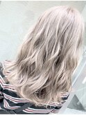 【夏カラー】wealstar hair design天王寺　ホワイトベージュ