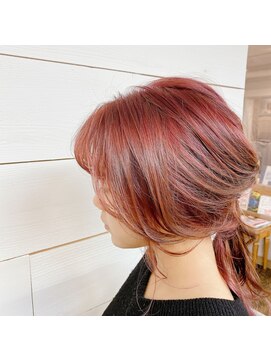 ピース トウキョウ(PEACE TOKYO) ピンクベージュカラースタイル