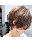 色気のあるシンプルショート