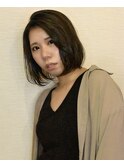 前下がりボブ