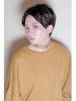 クシュ 所沢東口店(kusyu...)&nbsp;刈り上げショート×ミルクティアッシュ×前髪なしショート所沢