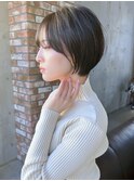 大人かわいい小顔ショートボブショートヘア20代30代40代表参道