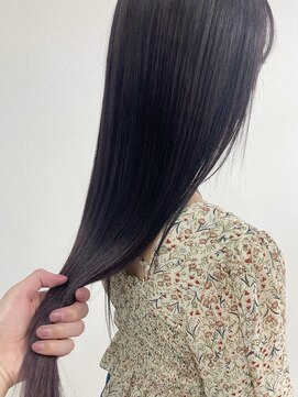 コード 四条河原町駅店(CHORD) 京都　河原町　ラベンダーグレージュカラー　髪質改善　艶髪