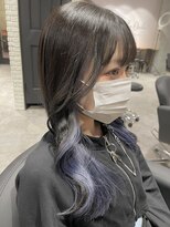 リーオオサカ(Lee Osaka)&nbsp;【Lee大阪店】ナチュラルBLACK×ネイビーブルー/新出奈津樹