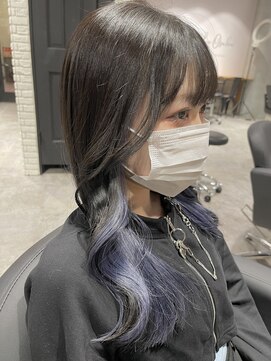 リーオオサカ(Lee Osaka) 【Lee大阪店】ナチュラルBLACK×ネイビーブルー/新出奈津樹