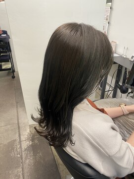 イレス 札幌円山店(IRESU) ドレスヘア/ショコラアッシュ/縮毛矯正・ストレート