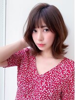 ヘアーメイク ミューズ 二条店(Hair make MUSE) シンプル波巻きミディアム