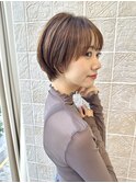 大人ショート 丸みショート ショートヘア 表参道青山