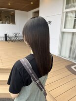 アパートメント 下関垢田店(APARTMENT)&nbsp;セミロングヘア/髪質改善縮毛矯正/髪質改善/韓国風/韓国ヘア