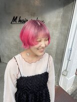 エムドットヘアーサロン(M. hair salon) 【門田美穂】ピンクまみれグラデ♪♪