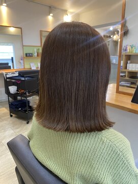 キャバノン(CABANON) オリーブベージュ/外ハネボブ