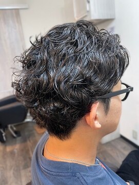 エルベ  茨大前店(elve) メンズパーマ×クセ毛風無造作スタイル