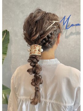 モアナバイヘッドライト 沖縄八重瀬店(Moana by HEADLIGHT) Moana【八重瀬】#ヘアアレンジ#ヘアセット  #20代30代40代50代