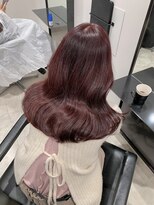 ゴウトゥデイ 渋谷MODI店(GO TODAY)&nbsp;チェリーピンク ブリーチなしダブルカラー 〈渋谷/渋谷駅〉