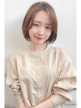 ソアラバイコットン(Soara by Cotton) ボブ、ブラウンカラー