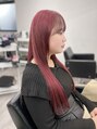 ミステル(MISTEL)&nbsp;ブリーチ＋カラーで赤系も彩度も高く綺麗に