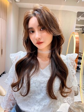 ロンド アンブル 四条烏丸(Lond ambre) 【五島巨幹】顔型別ヘアスタイル特集/エアリーロング/レイヤー