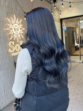 ロナバイソル(lona by SoL) 透明感カラー/ブルーブラック