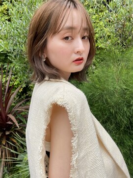 フィエルウメダ(Fier umeda) 梅田駅/スウィートベージュボブ