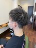 メンズツイストパーマ＋シャンプーカット_11000