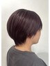 【自然な縮毛矯正】ポイント縮毛矯正+カット
