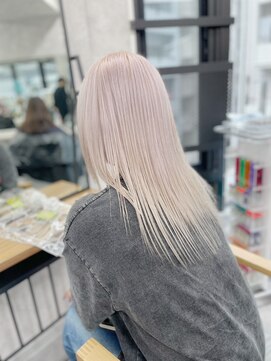 ワンズ リー 上大岡店(One's ly) 前髪/アンブレラカラー/こなれミディ/イメチェン/ウェーブパーマ