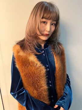 天神美容室 【KASUMI天神美容室】秋色×ハイトーン×レイヤー