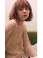 ブローチ(broche)&nbsp;淡いピンクブラウン