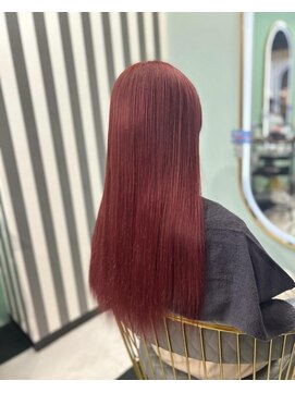 ルフレ 新宿本店1st(Reflet) ○レッドスタイル艶髪