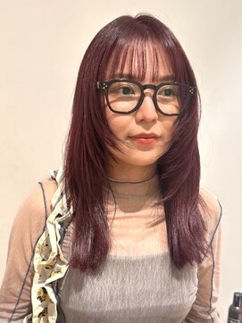 ローネス(LONESS) ウルフレイヤー　葡萄カラー　チェリーレッド　ワインレッド