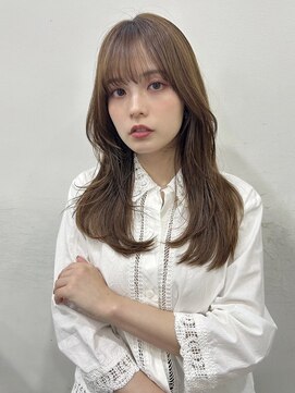 ゼスト ジグ(ZEST ZIGU) 上品で大人っぽいミディアムレイヤースタイル【吉祥寺竹下】