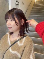 アイリー 名古屋(A/LEE)&nbsp;インナーカラー／レッドブラウン