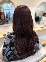 ピピバイヨーク(pipi, by yoke.)&nbsp;透明感カラー/チェリーブラウン/ロングウェーブ
