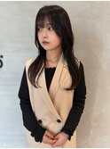 レイヤースタイル、ボルドーカラー、暖色