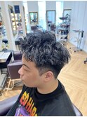 スパイキーショート×エンドカラー☆