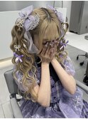 【推し活ヘアセット/新宿/新宿三丁目/ヘアアレンジ】