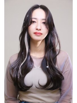 キング 高槻(K!ng) 縮毛矯正髪質改善ハイライトレイヤーカット枚方美容室エクステ