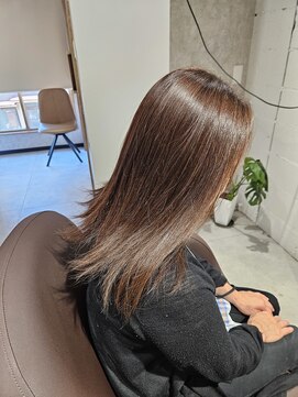 ギア(gear) お白髪ぼかし艶カラー♪