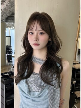 アリスバイアフロート 自由が丘(ALICe by AFLOAT) 韓国くびれロング×オリーブベージュ