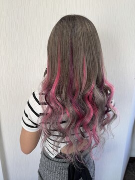 フロレゾンヘアデザインエクステ(floraison hair design exte) プルエクステギャルスタイル