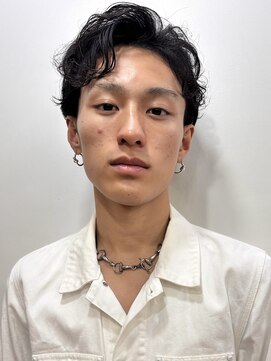 アッドバイケーツー 心斎橋(add by k-two Men's) ニュアンスパーマ