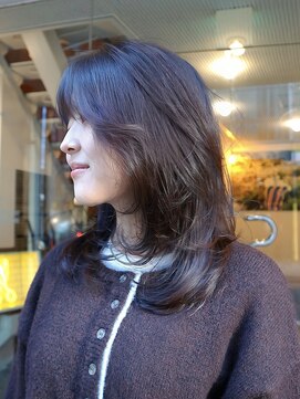 ビュートリアム 鎌倉小町(BEAUTRIUM) レイヤーカット/ミディアムレイヤー/BEAUTRIUM鎌倉小町 長嶺舞唯