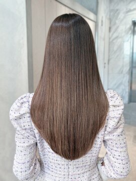 ロンドクレール 川崎(Lond clair) 6 似合わせカット/ダークアッシュ/バタフライカット/川崎126