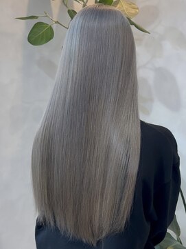 ルーチェ(Lu-che) ブリーチハイトーンダブルカラー/シルバーカラー