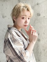 エルランカ(L.lanka)&nbsp;ハンサムショート/似合わせカット/くせ毛風パーマ/20代/30代